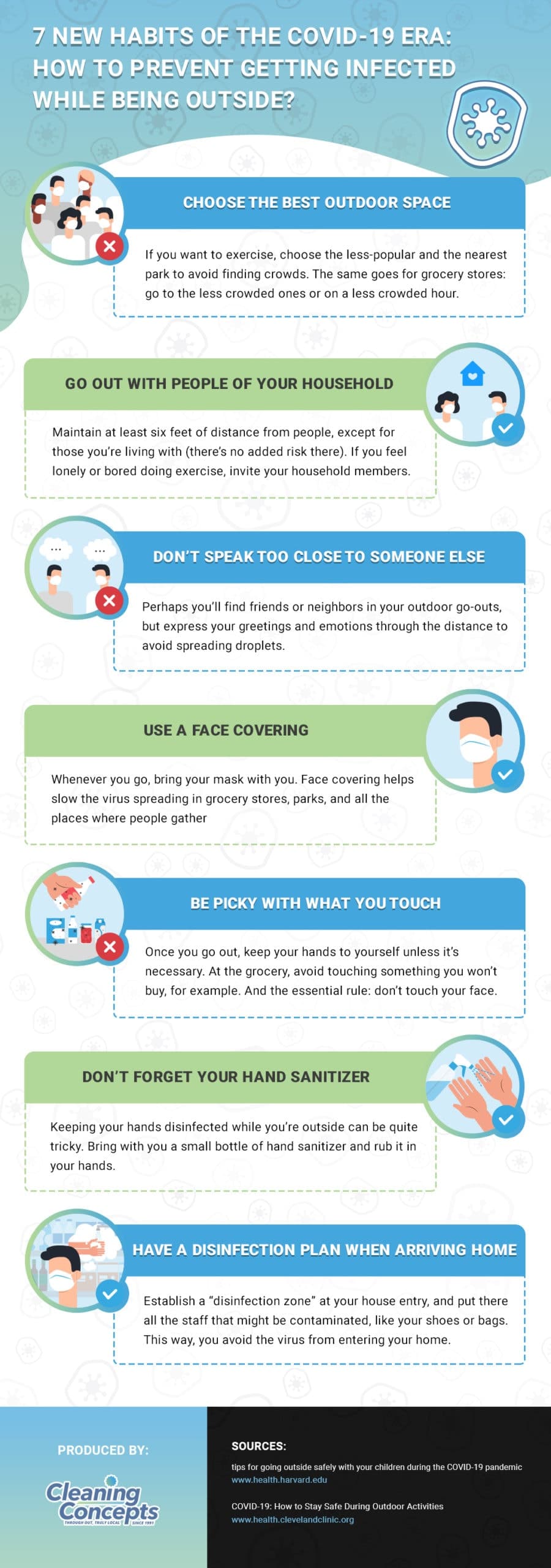 prevent infection infographic