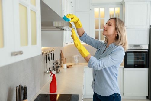 What not to do when cleaning a kitchen