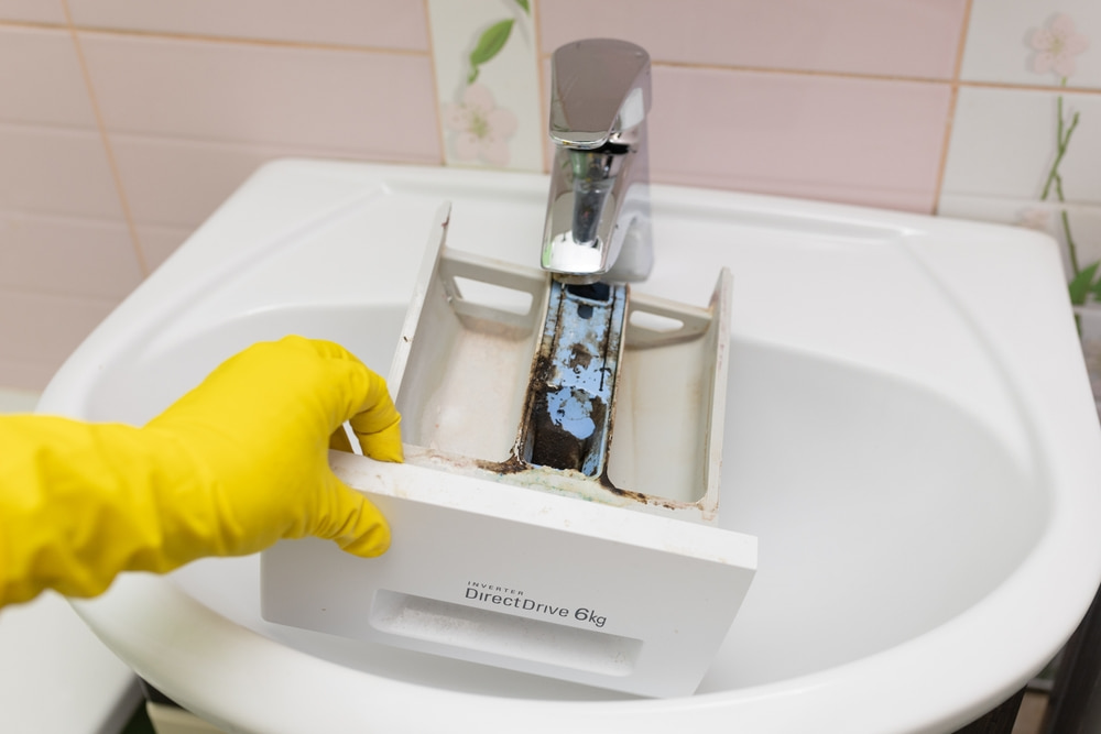 How do you prevent mildew in a small bathroom